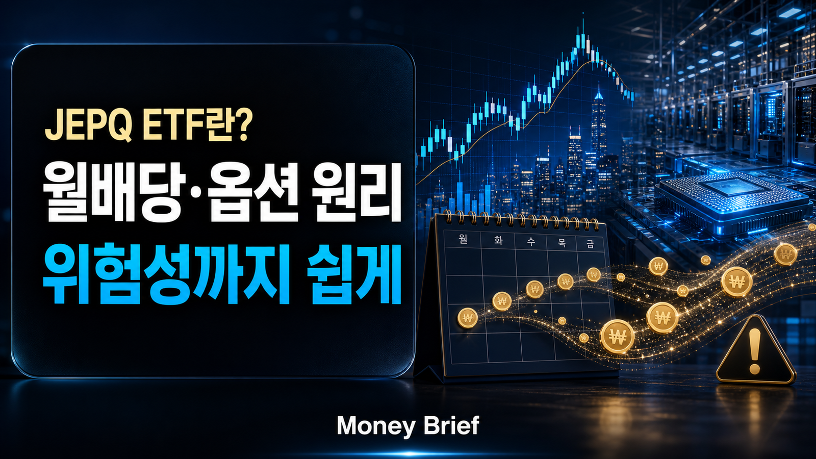 JEPQ 미국 배당주 추천 ETF 월배당과 옵션 원리 및 위험성