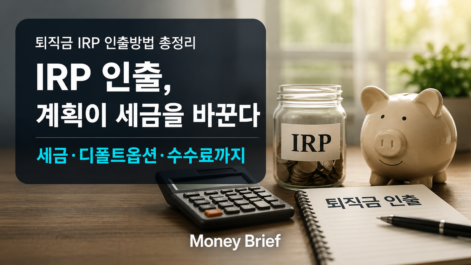 퇴직금 IRP 수령방법과 55세·300만원 예외