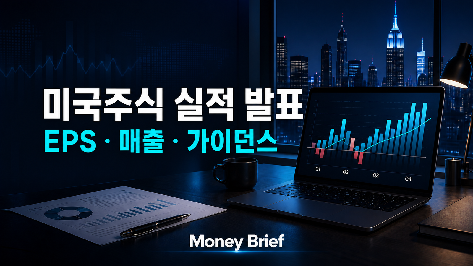미국주식 실적 발표에서 EPS 매출 가이던스를 확인하는 방법